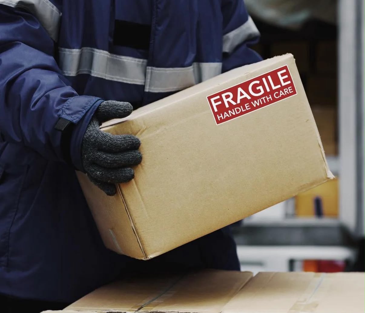 Fragile cargo and package delivery